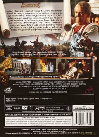 Kolekcja filmu kostiumowego: Garbus /Neron: Władca imperium /Augustus: Pierwszy cesarz /Cud wilków /Trzej muszkieterowie /Tajemnice Paryża /Człowiek w żelaznej masce /Kawaler Króla (booklet)