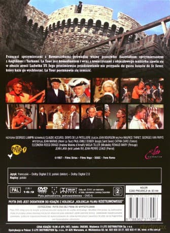 Kolekcja filmu kostiumowego: Garbus /Neron: Władca imperium /Augustus: Pierwszy cesarz /Cud wilków /Trzej muszkieterowie /Tajemnice Paryża /Człowiek w żelaznej masce /Kawaler Króla (booklet)