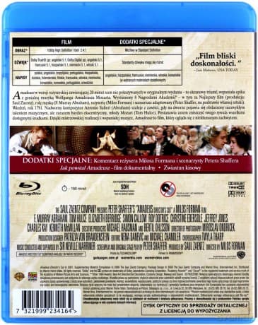 Amadeusz (Ikony Kina) [Blu-Ray]