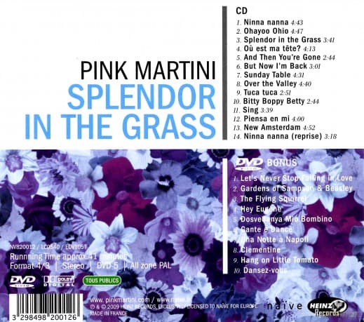 Pink Martini: Splendor In The Grass
