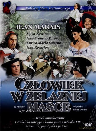 Kolekcja francuskiego filmu kostiumowego: Angelika i król / Angelika i sułtan / Angelika wśród piratów / Cud wilków / Człowiek w żelaznej masce /  Garbus / Kawaler Króla Jegomości / Markiza Angelika /  Piękna Angelika i inne Pakiet