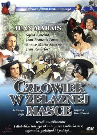 Kolekcja francuskiego filmu kostiumowego: Angelika i król / Angelika i sułtan / Angelika wśród piratów / Cud wilków / Człowiek w żelaznej masce /  Garbus / Kawaler Króla Jegomości / Markiza Angelika /  Piękna Angelika i inne Pakiet