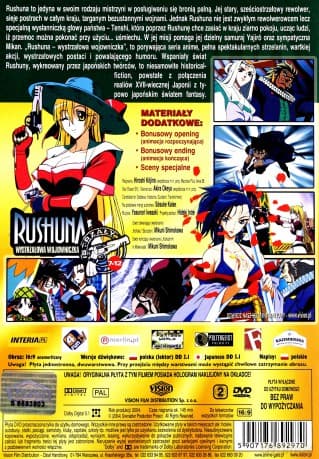 Rushuna: wystrzałowa wojowniczka odcinki 1-12 Pakiet