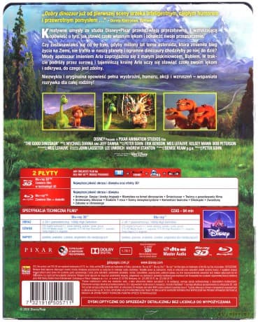 Dobry Dinozaur (Disney) (steelbook)
