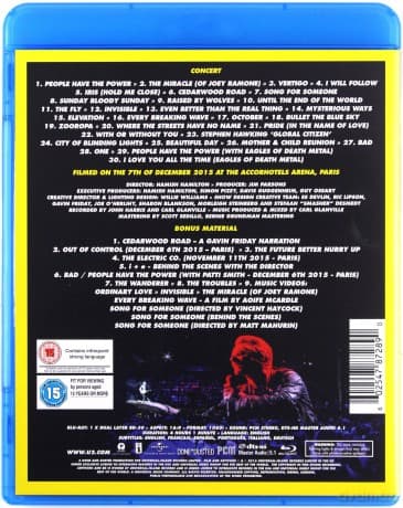 U2: Innocence + Experience Live In Paris