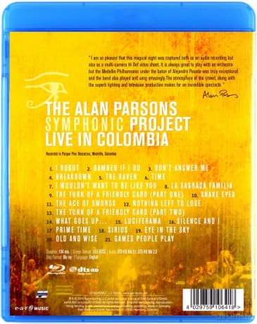 Alan Parsons Project: Live In Colombia