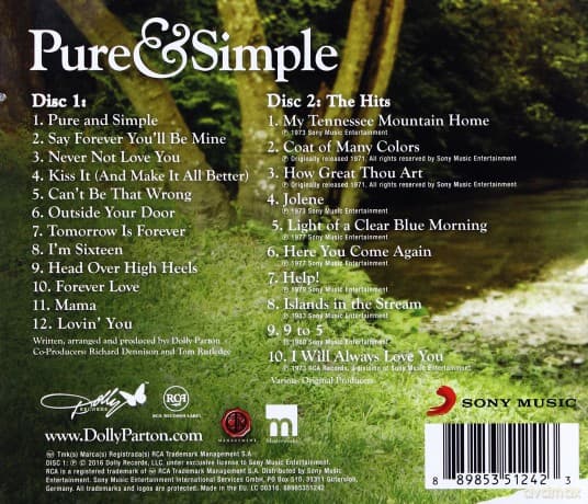 Dolly Parton: Pure & Simple