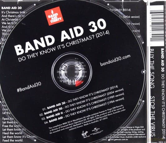 Band Aid 30: Do They Know It's Christmas