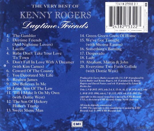 Kenny Rogers: Daytime Friends Very Best Of
