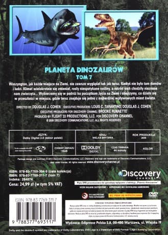 Planeta Dinozaurów (Discovery Channel) Tom 7 (booklet)