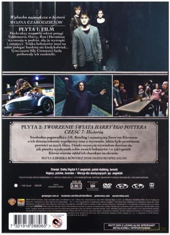 Harry Potter i Insygnia Śmierci, Część 1