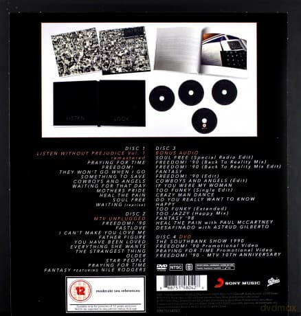 George Michael: Listen Without Prejudice 25