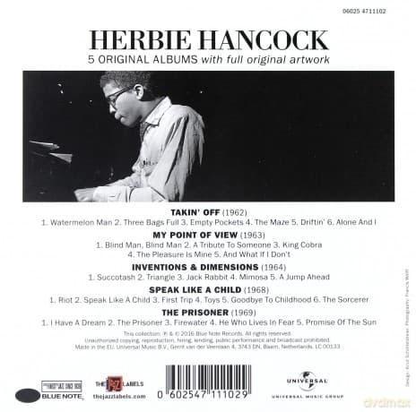 Herbie Hancock: 5 Original Albums