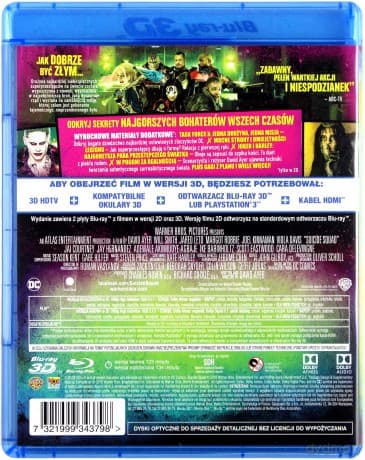 Legion samobójców 3D (Wersja kinowa 3-D + Wersja rozszerzona 2-D)