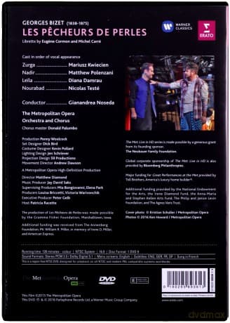 Diana Damrau & Metropolitan Opera: Bizet: Les Pecheurs De Perles