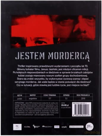 Jestem Mordercą (booklet)
