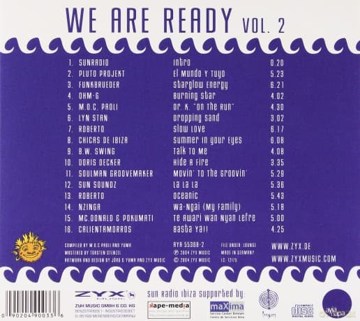 Various Artists (Ohm-G,Roberto,Fonkbruder,Nzinga...): Sun Radio Ibiza - We Are Ready 2 (digipack)
