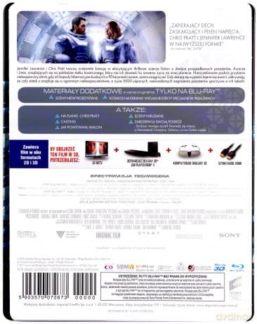 Pasażerowie (steelbook)