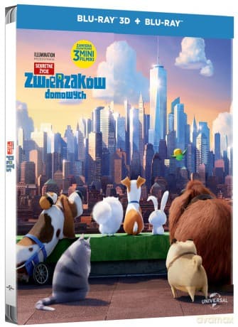 Sekretne Życie Zwierzaków Domowych (steelbook)