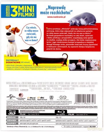 Sekretne Życie Zwierzaków Domowych (steelbook)