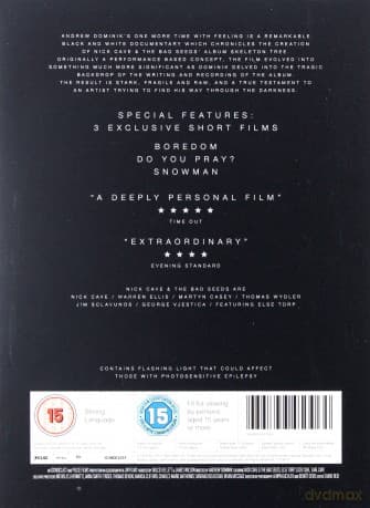 Nick Cave & The Bad Seeds: One More Time With Feeling