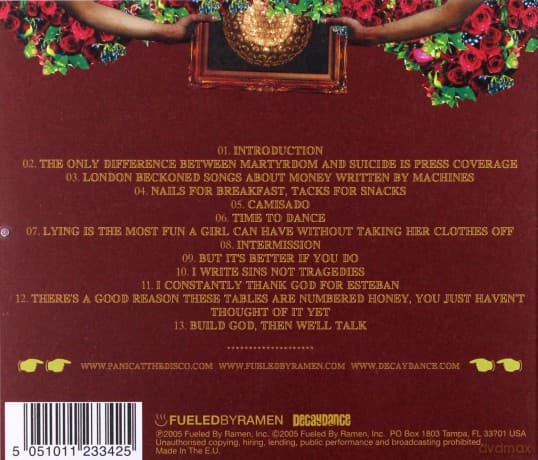 Panic At The Disco: A Fever You Can't Sweat Out