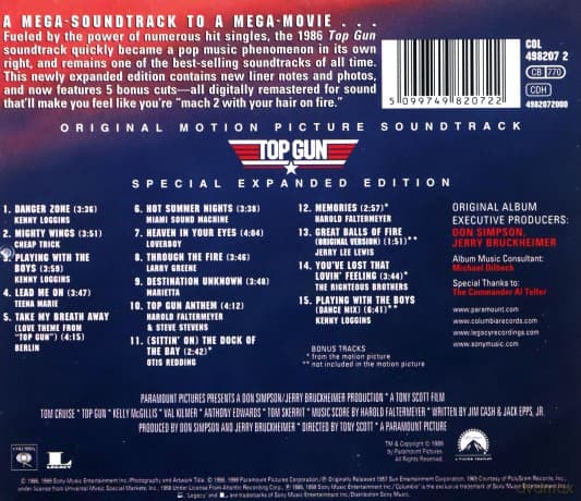 Top Gun soundtrack (Special Expanded Edition)