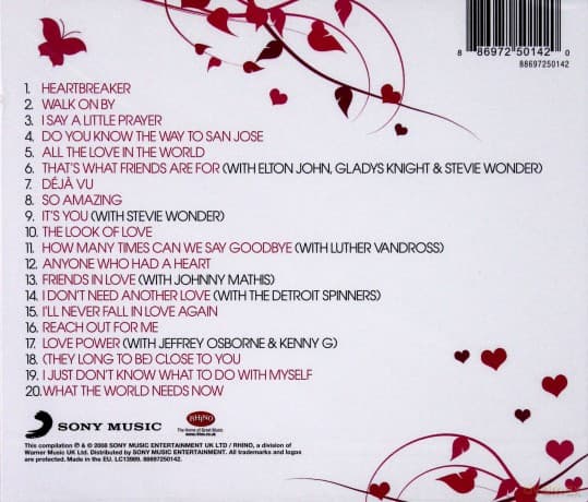 Dionne Warwick: The Love Collection