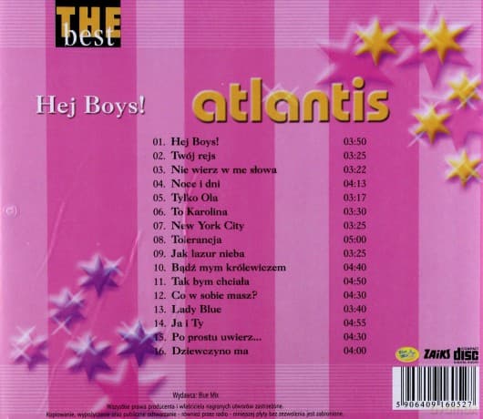 Atlantis: The Best - Hej Boys !