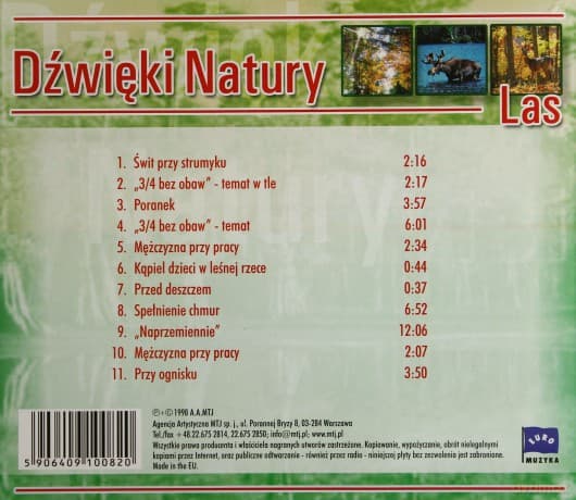 Muzyka Relaksacyjna: Dźwięki natury - Las