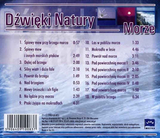 Muzyka Relaksacyjna: Dźwięki natury - Morze
