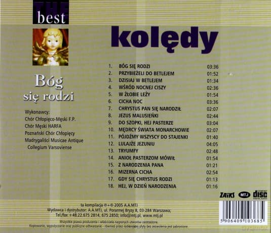 Różni Wykonawcy: The Best - Bóg Się Rodzi