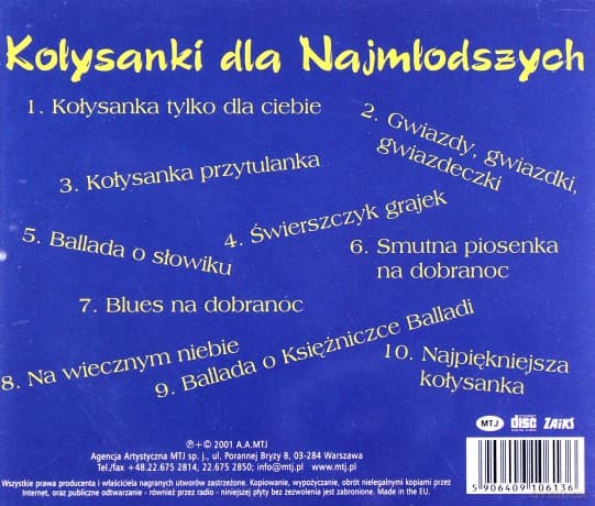 Kołysanki dla najmłodszych