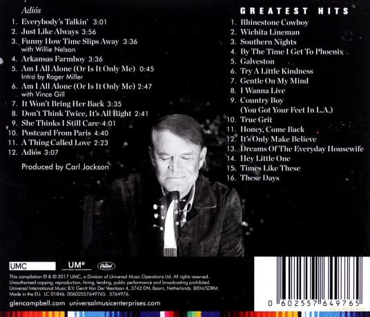 Glen Campbell: Adios