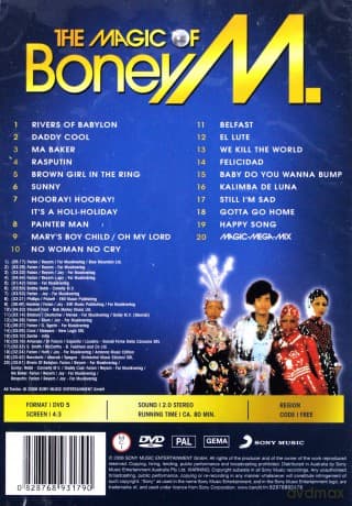 Boney M.: The Magic Of Boney M. (PAL-Version)