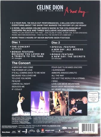 Céline Dion: Live In Las Vegas - A New Day...
