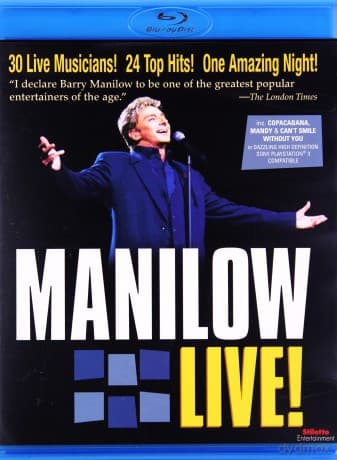 Barry Manilow: Manilow Live! Blu-Ray