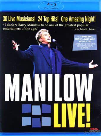 Barry Manilow: Manilow Live! Blu-Ray