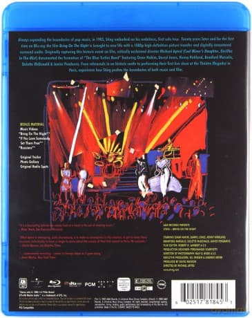 Sting: Bring On The Night