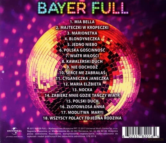 Bayer Full: The Best 1984-2017