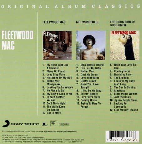 Fleetwood Mac: Original Album Classics (slipcase)