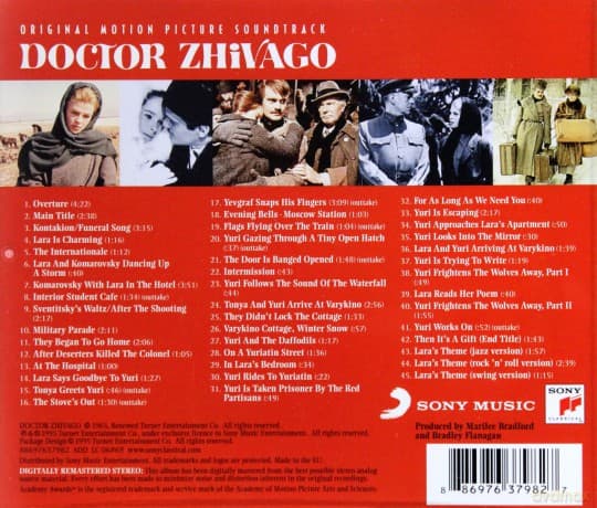 Doctor Zhivago Soundtrack (Doktor Żywago) (Remastered)