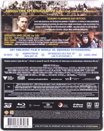 Król Artur: Legenda miecza (steelbook)