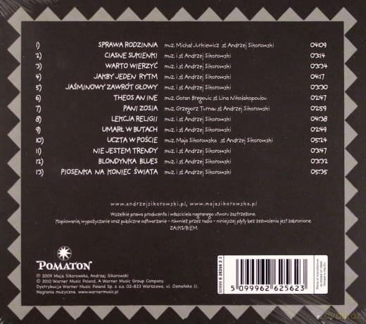 Maja I Andrzej Sikorowscy: Sprawa Rodzinna (digipack)