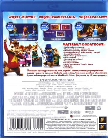Alvin i wiewiórki 2