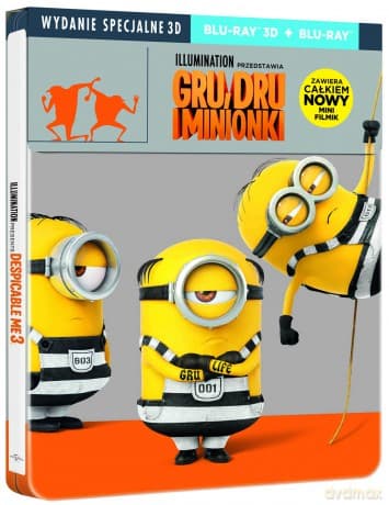 Gru, Dru i Minionki (steelbook)