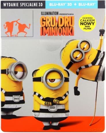 Gru, Dru i Minionki (steelbook)