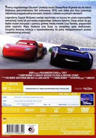 Auta / Auta 2 / Auta 3 Pakiet (Disney)