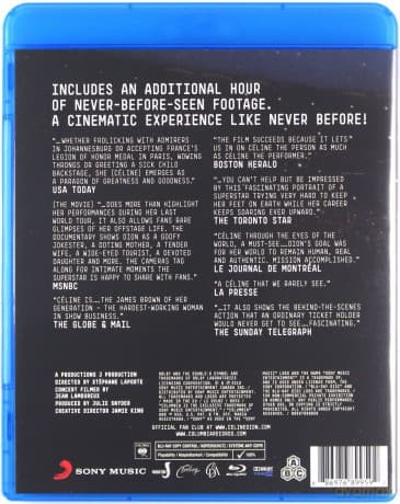 Celine Dion: Through The Eyes Of The World Movie