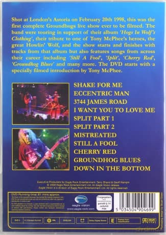 The Groundhogs: Live at the Astoria